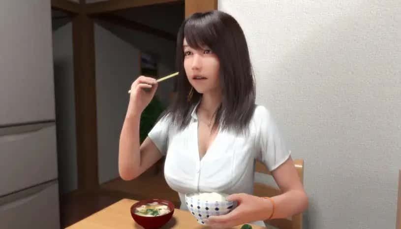 死宅与天使和奇怪的家 视觉小说 画面 3